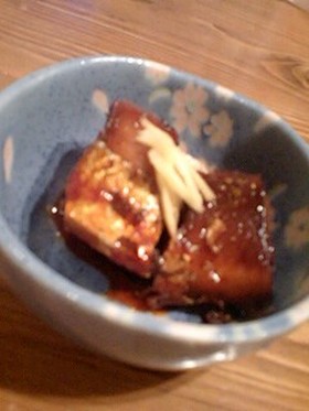 さんまの生姜煮