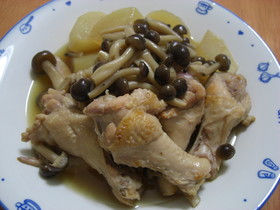 鶏と大根の簡単煮込み