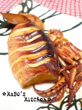 ✿超簡単✿屋台風～イカ焼き～
