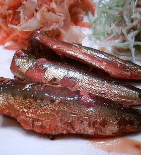 いわしの生姜煮（圧力鍋使用）