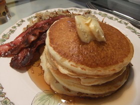 アメリカンな簡単パンケーキ
