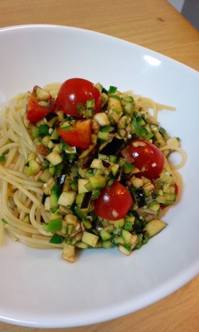 山形のだし風パスタ