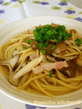 ヤミツキ！和風バターつゆだくパスタ♪
