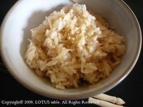 新生姜の炊き込みご飯