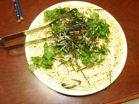 ❤青シソパスタ