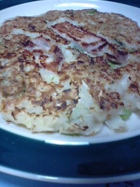 意外な材料でもっちりお好み焼き♪
