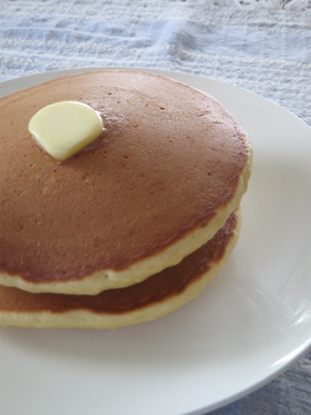 厚さ2.5cmのホットケーキ(パンケーキ