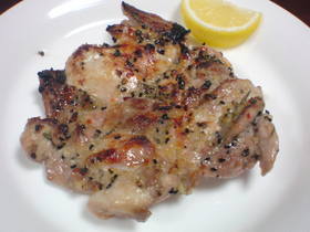 鶏もも肉の蜂蜜ハーブ焼