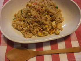 魚嫌いも美味しく食べれた鮭チャーハン