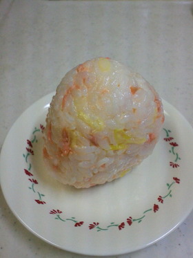 ネギ鮭マヨおにぎり