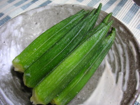 オクラの味噌漬け