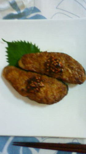 簡単☆茄子の肉詰め