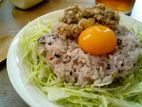鶏そぼろビビンバ