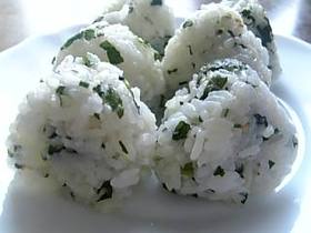 美味しそ❃しそおにぎり