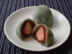 超簡単！３０秒でできる◆いちご大福◆