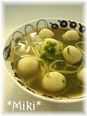 お肌ぴかぴか。パクチー麺