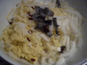 簡単　白菜の漬物