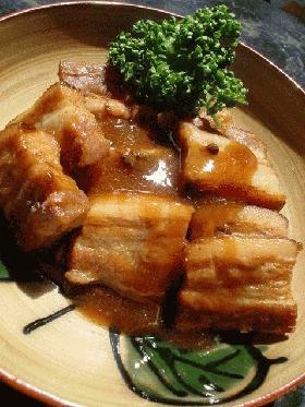 豚三枚肉の蒸し煮「東坡肉」