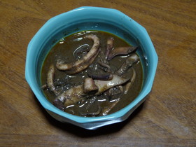 するめいかのわた焼き