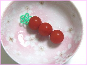 お弁当に♬プチトマト串☆彡