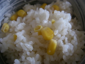 炊き込みコーンご飯