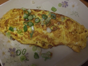 納豆オムレツ