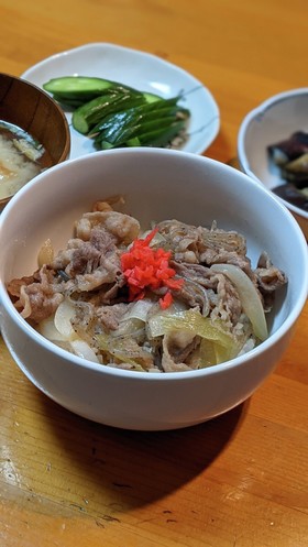 元(笑)吉野家娘が作る牛丼☆