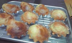 お豆腐とホットケーキミックスのマフィン