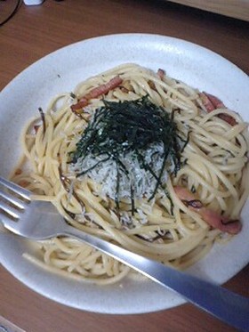 和風★お茶漬けパスタ