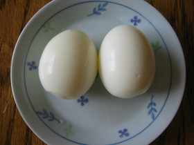 エコな卵のゆで方