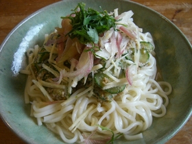 ◇冷汁ぶっかけうどん◇