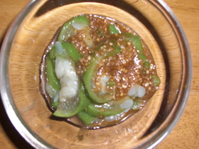 ナーベラー（ヘチマ）のごまだれ和え