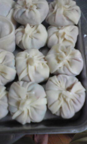 餃子の皮で小籠包風★餃子