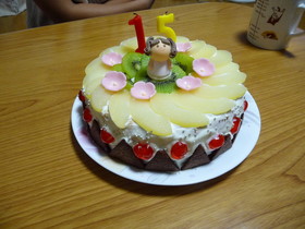 誕生日のケーキ♪2009