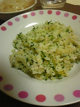 香り爽やかパセリご飯