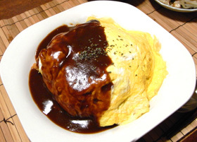 コクックリおいしい！オムハヤシ◎◎◎