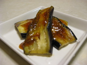 超簡単！　甘味噌がやみつき！　茄子の田楽