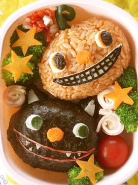 キャラ弁グラディーハロウィン・スプーキー