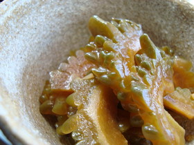 簡単ゴーヤの中華漬け