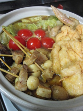 イタリアンテイスト・カレー鍋おでん