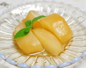 炊飯器de梨のコンポート
