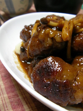 【男の料理】牛肉のいろいろ巻き団子