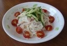簡単☆サラダ素麺