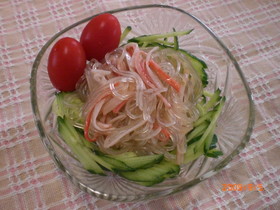 春雨サラダ☆柚子こしょう