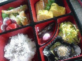 はなびし草の松花堂弁当