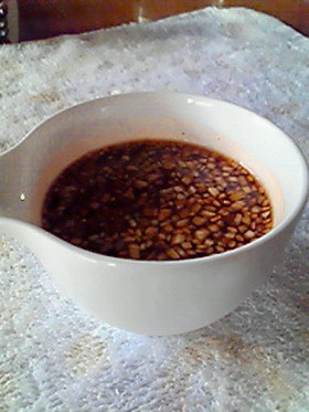 激ウマ★万能たれ　揚げ茄子に冷しゃぶに
