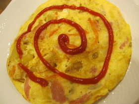 ふんわりオムレツのような玉子焼き