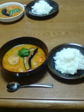 簡単☆スープカレーの素でお店の味に！