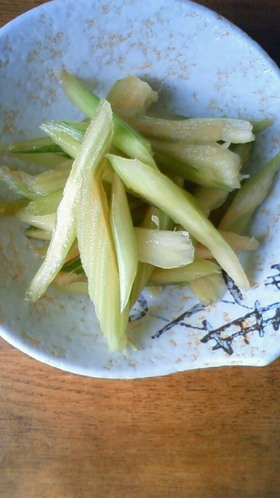 ぽん酢セロリ