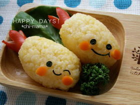 エビフライくん❤キャラおにぎり❤キャラ弁
